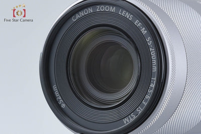 [Used] Canon EF-M 55-200mm f/4.5-6.3 IS STM Silver