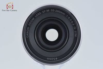 [Used] Canon EF-M 55-200mm f/4.5-6.3 IS STM Silver