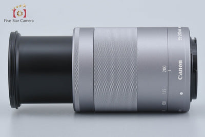 [Used] Canon EF-M 55-200mm f/4.5-6.3 IS STM Silver