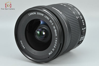 [Used] Canon EF-S 10-18mm f/4.5-5.6 IS STM