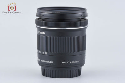 [Used] Canon EF-S 10-18mm f/4.5-5.6 IS STM