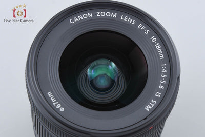 [Used] Canon EF-S 10-18mm f/4.5-5.6 IS STM