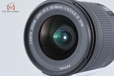 [Used] Canon EF-S 10-18mm f/4.5-5.6 IS STM