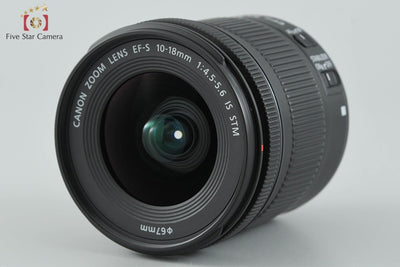 [Used] Canon EF-S 10-18mm f/4.5-5.6 IS STM with Original Box