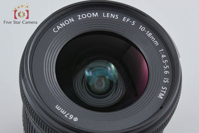 [Used] Canon EF-S 10-18mm f/4.5-5.6 IS STM