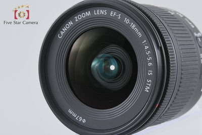 [Used] Canon EF-S 10-18mm f/4.5-5.6 IS STM
