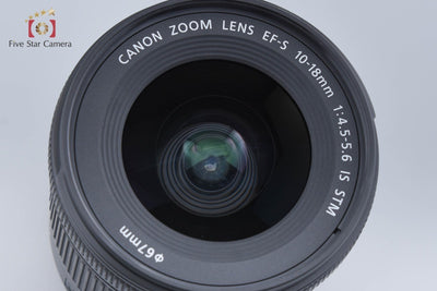 [Used] Canon EF-S 10-18mm f/4.5-5.6 IS STM