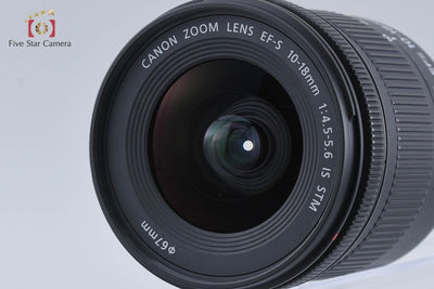 [Used] Canon EF-S 10-18mm f/4.5-5.6 IS STM
