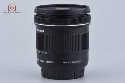 [Used] Canon EF-S 10-18mm f/4.5-5.6 IS STM