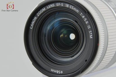 [Used] Canon EF-S 18-55mm f/4-5.6 IS STM Silver