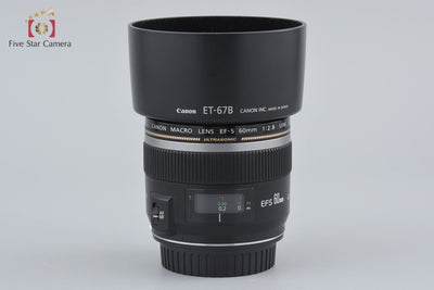 Used: Canon EF-S 60mm f/2.8 MACRO USM
