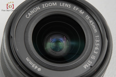 [Used] Canon EF-M 15-45mm f/3.5-6.3 IS STM