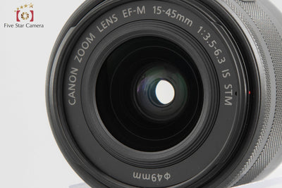[Used] Canon EF-M 15-45mm f/3.5-6.3 IS STM