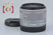 【中古】Canon キヤノン EF-M 15-45mm f/3.5-6.3 IS STM シルバー
