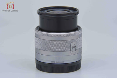 【中古】Canon キヤノン EF-M 15-45mm f/3.5-6.3 IS STM シルバー