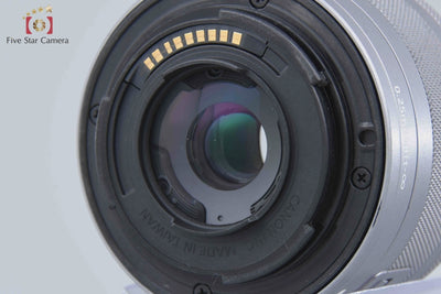 【中古】Canon キヤノン EF-M 15-45mm f/3.5-6.3 IS STM シルバー