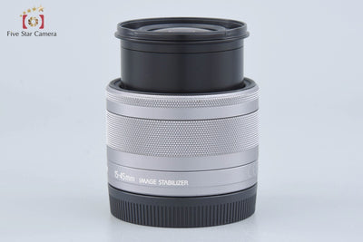 【中古】Canon キヤノン EF-M 15-45mm f/3.5-6.3 IS STM シルバー