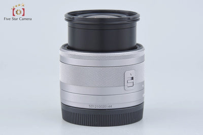 【中古】Canon キヤノン EF-M 15-45mm f/3.5-6.3 IS STM シルバー