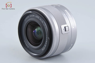 【中古】Canon キヤノン EF-M 15-45mm f/3.5-6.3 IS STM シルバー