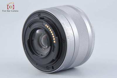 【中古】Canon キヤノン EF-M 15-45mm f/3.5-6.3 IS STM シルバー