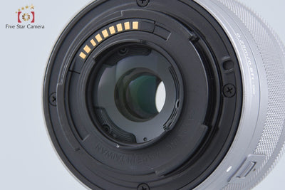 【中古】Canon キヤノン EF-M 15-45mm f/3.5-6.3 IS STM シルバー