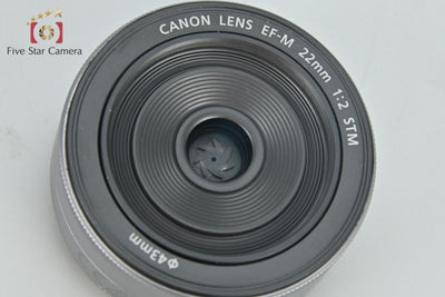 Canon EF-M 22mm f/2 STM Silver
