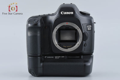[Used] Canon EOS 5D + BG-E4 Battery Grip