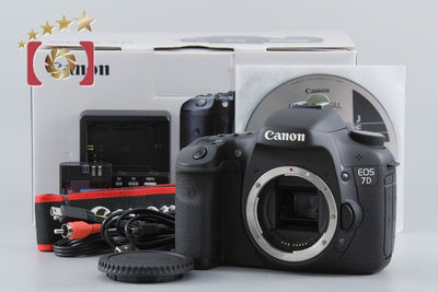 [Used] Canon EOS 7D Digital SLR Camera with Original Box