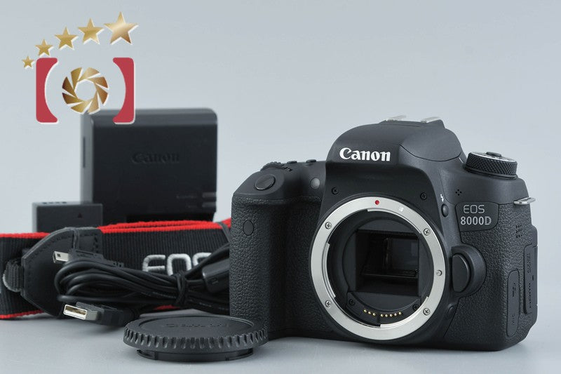 [Used] Canon EOS 8000D Digital SLR Camera with Low Shutter Count