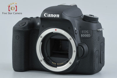 [Used] Canon EOS 8000D Digital SLR Camera with Low Shutter Count