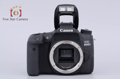 Used - Canon EOS 8000D + EF-S 18-55mm F3.5-5.6 IS STM with Original Box