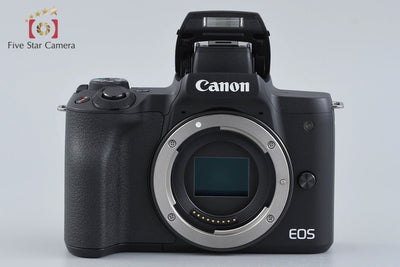 [Used] Canon EOS Kiss M EF-M 15-45 IS STM Lens Kit Black