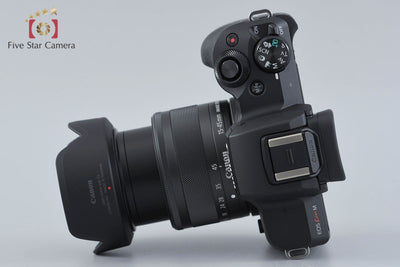 [Used] Canon EOS Kiss M EF-M 15-45 IS STM Lens Kit Black