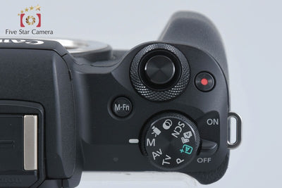 [Used] Canon EOS Kiss M EF-M 15-45 IS STM Lens Kit Black