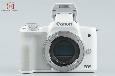 [Used] Canon EOS Kiss M2 Double Zoom Lens Kit White