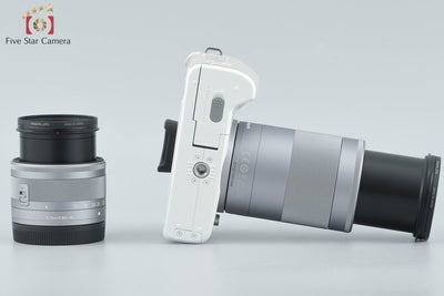 [Used] Canon EOS Kiss M2 Double Zoom Lens Kit White