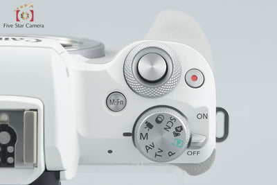 [Used] Canon EOS Kiss M2 Double Zoom Lens Kit White