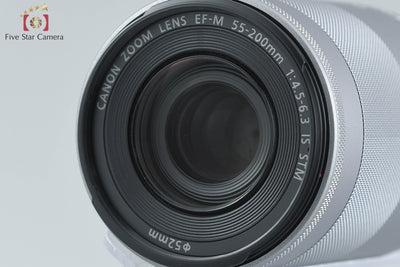 [Used] Canon EOS Kiss M2 Double Zoom Lens Kit White
