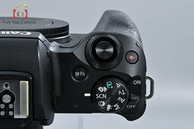 Canon EOS Kiss M2 Black Mirrorless Interchangeable Lens Camera