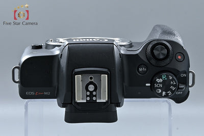 Canon EOS Kiss M2 Black Mirrorless Interchangeable Lens Camera