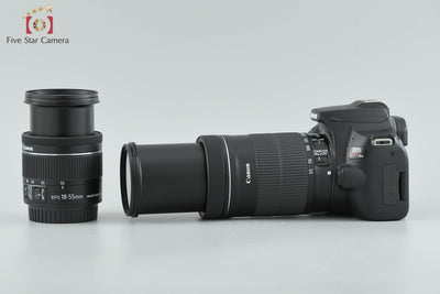[Used] Canon EOS Kiss X10 Double Zoom Kit with Original Box