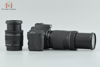 [Used] Canon EOS Kiss X10 Double Zoom Kit with Original Box