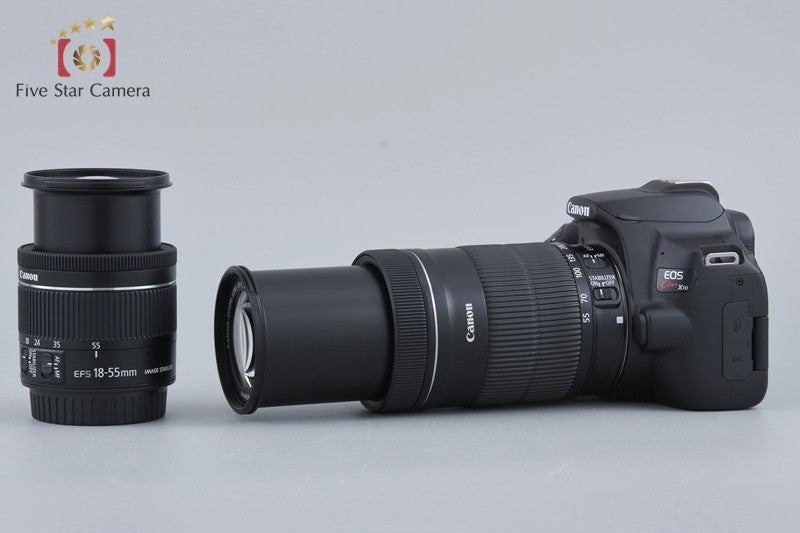 中古】Canon キヤノン EOS Kiss X10 ダブルズームキット シャッター