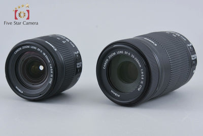 [Used] Canon EOS Kiss X10 Double Zoom Kit, Low Shutter Count, With Original Box