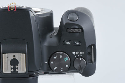 [Used] Canon EOS Kiss X10 Double Zoom Kit Black