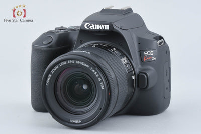 [Used] Canon EOS Kiss X10 Double Zoom Kit Black