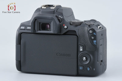 [Used] Canon EOS Kiss X10 Double Zoom Kit Black