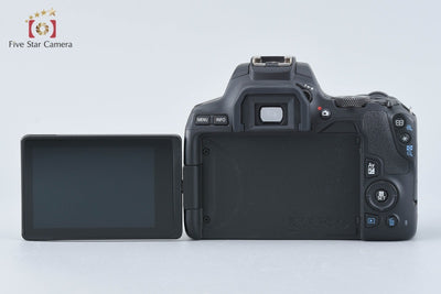 [Used] Canon EOS Kiss X10 Double Zoom Kit Black