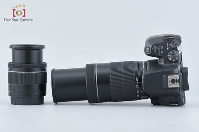 [Used] Canon EOS Kiss X10 Double Zoom Kit Black