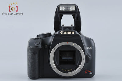 【中古】Canon キヤノン EOS Kiss X2 + EF-S 18-55mm f/3.5-5.6 IS II
